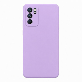 Soft Silicone Case for OPPO RENO 6 5G - Lilac