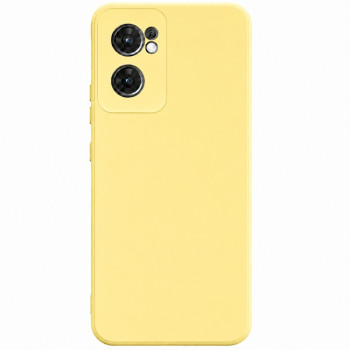 Soft Silicone Case for OPPO RENO 7 5G - Yellow