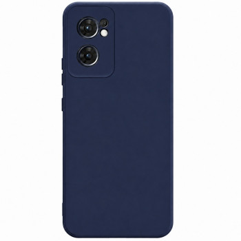 Soft Silicone Case for OPPO RENO 7 5G - Navy Blue
