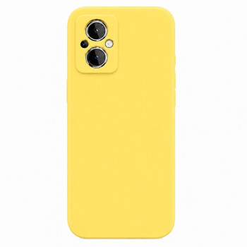 Soft Silicone Case for OPPO RENO 7 Lite - Yellow