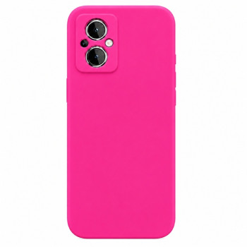 Soft Silicone Case for OPPO RENO 7 Lite - Fuchsia