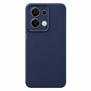 Soft Silicone Case for OPPO RENO 8 5G - Navy Blue