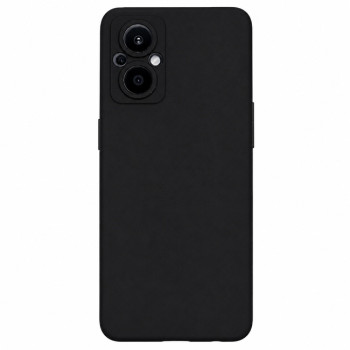Soft Silicone Case for OPPO RENO 8 Lite - Black