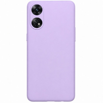 Soft Silicone Case for OPPO RENO 8T 4G - Lilac