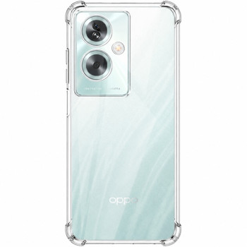 Διάφανη θήκη σιλικόνης για OPPO A79 - διάφανη