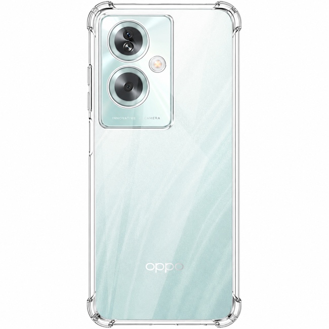 Διάφανη θήκη σιλικόνης για OPPO A79 - διάφανη