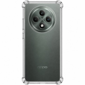 Διάφανη θήκη σιλικόνης για OPPO RENO 12F 4G - διάφανη