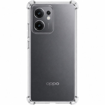 Διάφανη θήκη σιλικόνης για OPPO RENO 13F - διάφανη