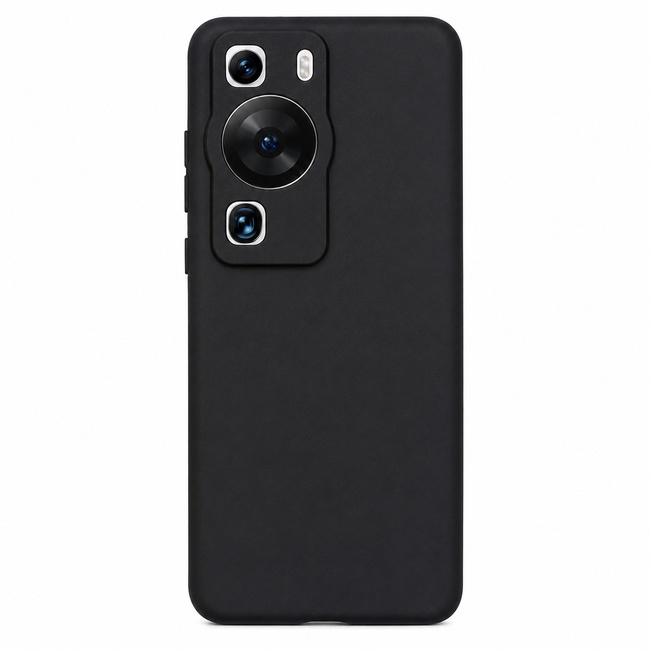 Μαλακή θήκη σιλικόνης για Huawei P60 Pro - μαύρη
