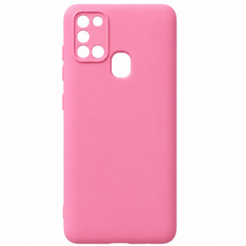 Soft Silicone Case for Samsung Galaxy A21S - Pink