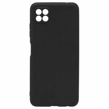 Soft Silicone Case for Samsung Galaxy A22 5G - Black