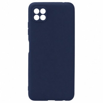 Soft Silicone Case for Samsung Galaxy A22 5G - Navy Blue