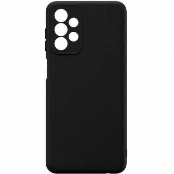 Soft Silicone Case for Samsung Galaxy A23 - Black