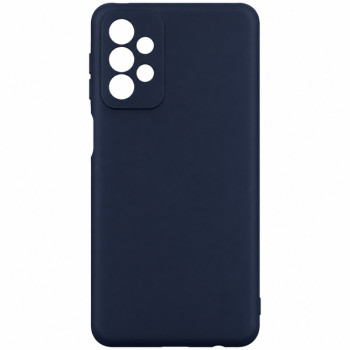 Soft Silicone Case for Samsung Galaxy A23 - Navy Blue