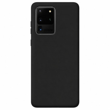 Soft Silicone Case for Samsung Galaxy S20 Ultra - Black