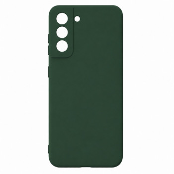 Soft Silicone Case for Samsung Galaxy S21 Plus - Dark Green