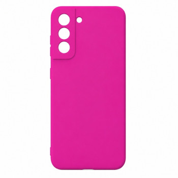 Soft Silicone Case for Samsung Galaxy S21 - Fuchsia