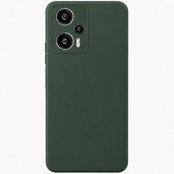Soft Silicone Case for Xiaomi Poco F5 - Dark Green
