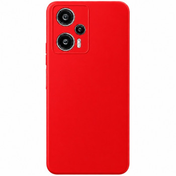 Soft Silicone Case for Xiaomi Poco F5 - Red