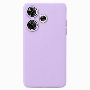 Soft Silicone Case for Xiaomi Poco F6 - Lilac