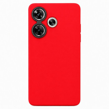 Soft Silicone Case for Xiaomi Poco F6 - Red