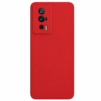 Soft Silicone Case for Xiaomi Poco F6 Pro - Red