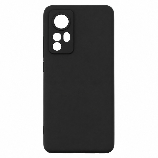 Μαλακή θήκη σιλικόνης για Xiaomi 12 - μαύρη