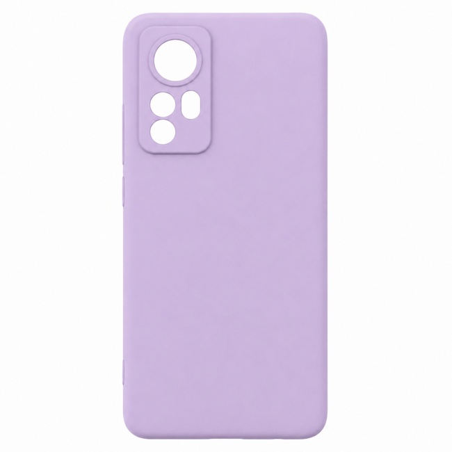 Μαλακή θήκη σιλικόνης για Xiaomi 12 - λιλά