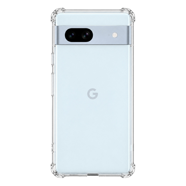 Διάφανη θήκη σιλικόνης για Google Pixel 7A - διάφανη