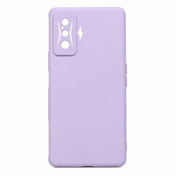 Soft Silicone Case for Xiaomi Poco F4 GT - Lilac