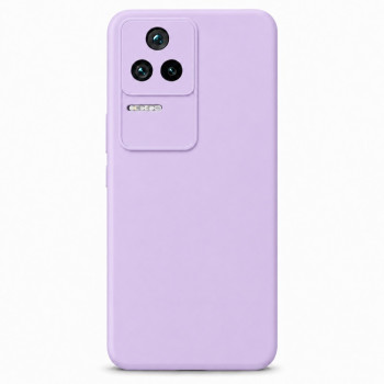 Soft Silicone Case for Xiaomi Poco F4 - Lilac