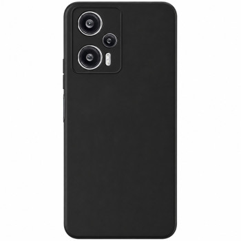 Soft Silicone Case for Xiaomi Poco F5 - Black