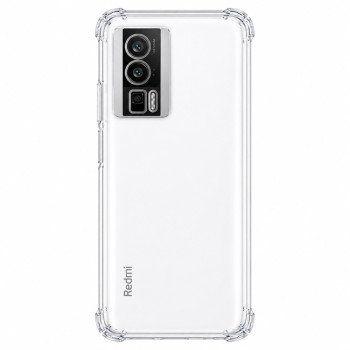 Διάφανη θήκη σιλικόνης για Xiaomi Poco F5 Pro - διάφανη