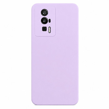 Soft Silicone Case for Xiaomi Poco F5 Pro - Lilac