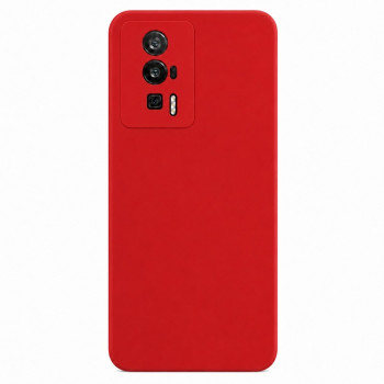 Soft Silicone Case for Xiaomi Poco F5 Pro - Red