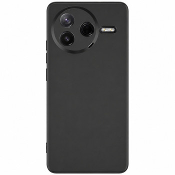 Soft Silicone Case for Xiaomi Poco F7 Pro - Black