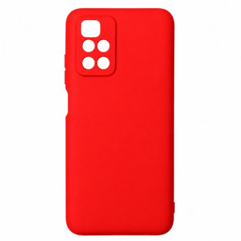 Soft Silicone Case for Xiaomi Poco M4 Pro 5G - Red