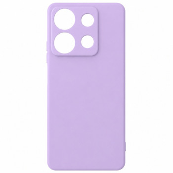 Soft Silicone Case for Xiaomi Poco M6 Pro - Lilac