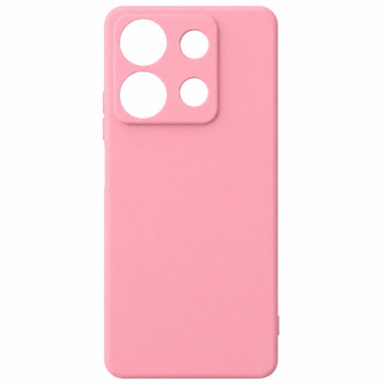 Soft Silicone Case for Xiaomi Poco M6 Pro - Pink
