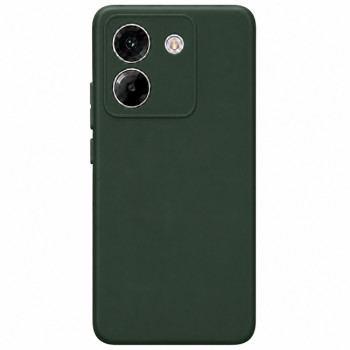 Soft Silicone Case for Xiaomi Poco M7 Pro - Dark Green