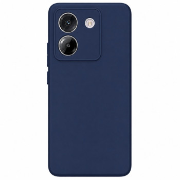 Soft Silicone Case for Xiaomi Poco M7 Pro - Navy Blue