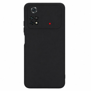Soft Silicone Case for Xiaomi Poco X4 Pro - Black