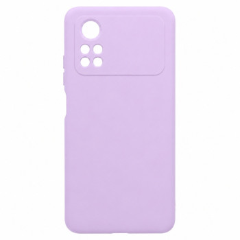 Soft Silicone Case for Xiaomi Poco X4 Pro - Lilac