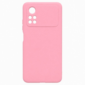 Soft Silicone Case for Xiaomi Poco X4 Pro - Pink