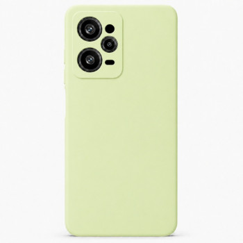 Μαλακή θήκη σιλικόνης για Xiaomi Poco X5 Pro - φιστικί