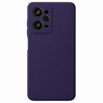 Μαλακή θήκη σιλικόνης για Xiaomi Poco X5 Pro - dark purple