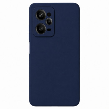 Soft Silicone Case for Xiaomi Poco X5 Pro - Navy Blue