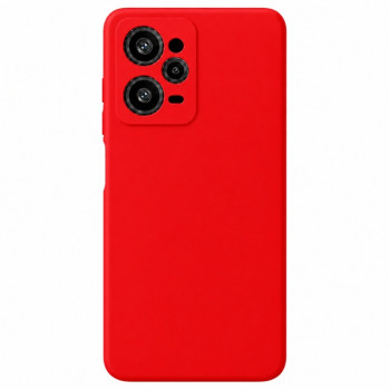 Μαλακή θήκη σιλικόνης για Xiaomi Poco X5 Pro - κόκκινη