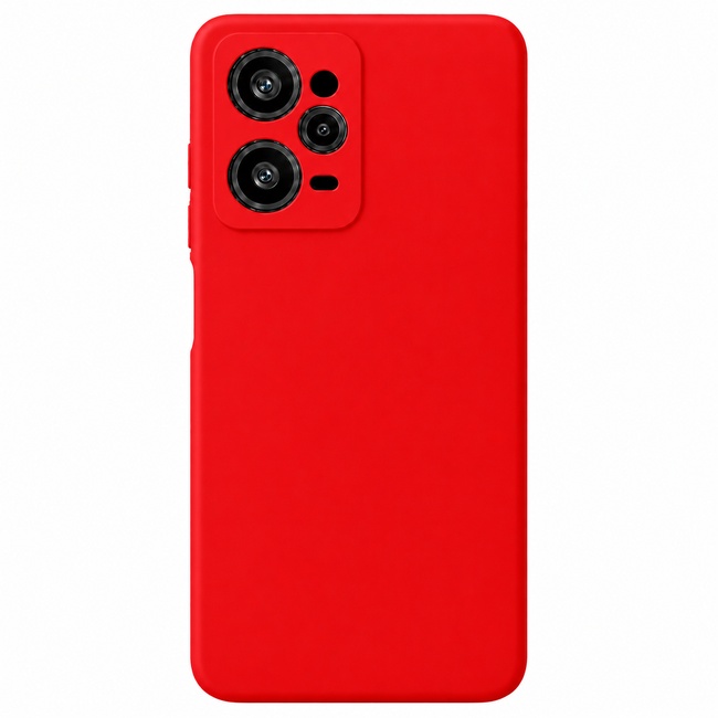 Μαλακή θήκη σιλικόνης για Xiaomi Poco X5 Pro - κόκκινη