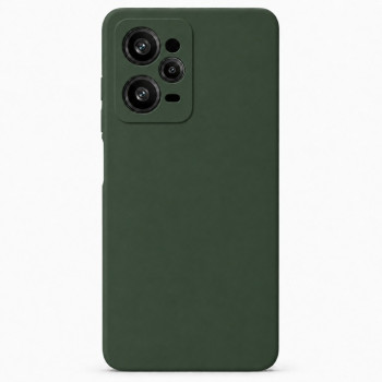 Μαλακή θήκη σιλικόνης για Xiaomi Poco X5 Pro - σκούρο πράσινο